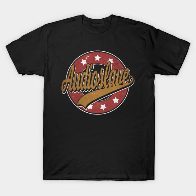 Personalized Name Audioslave Vintage Circle Limited Edition T-Shirt by ElinvanWijland birds